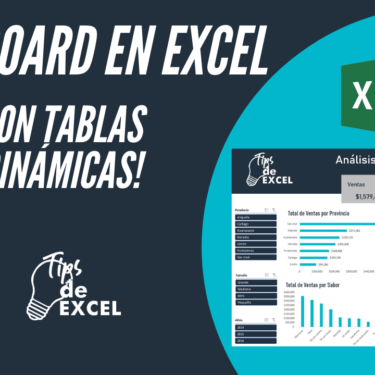 DASHBOARDS | Mi Primer Reporte con TABLAS DINÁMICAS